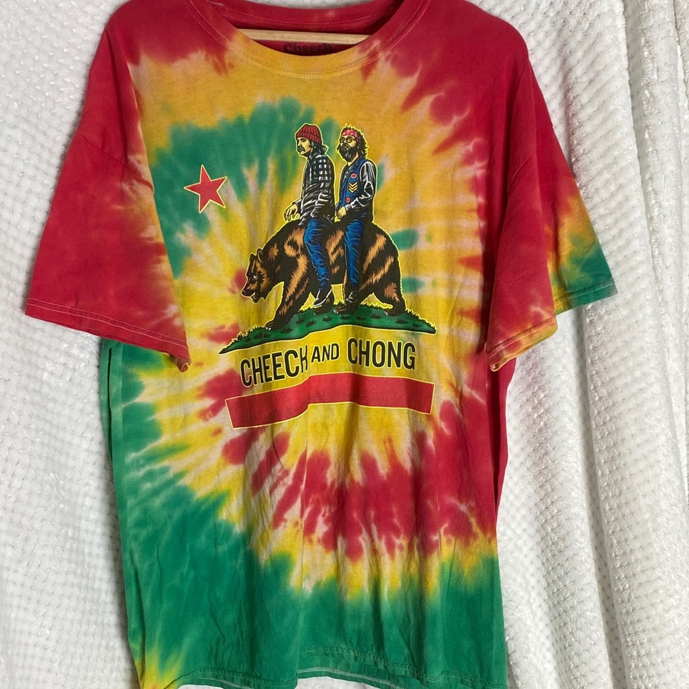 Cheech and Chong Tie Dye T Shirt